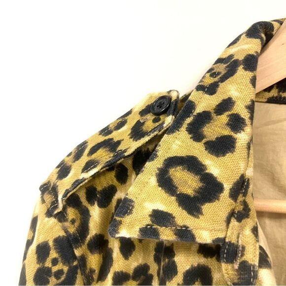 Ralph Lauren linen/cotton animal print jacket. Size XL - Picture 3 of 7
